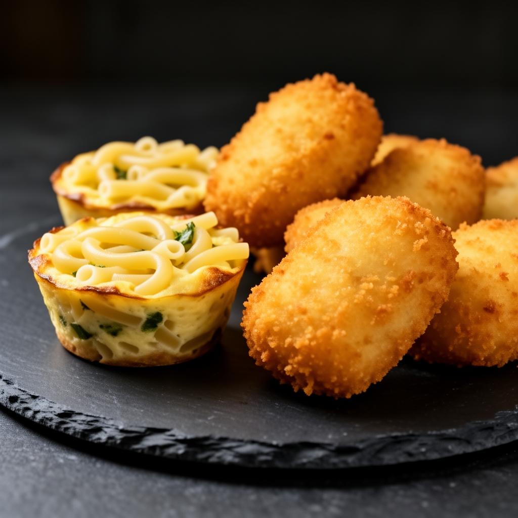 Frittatine di Bucatini e Crocchè